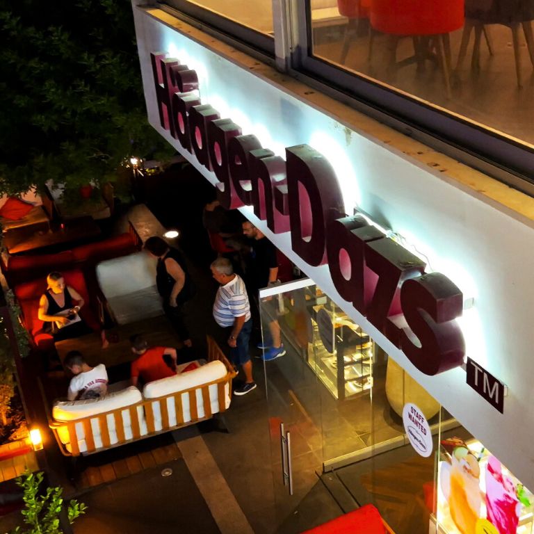 Haagen Dazs Ice cream - Limassol Marina