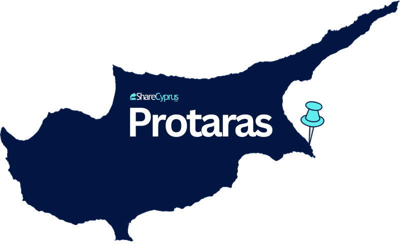 Share Cyprus Map - Protaras