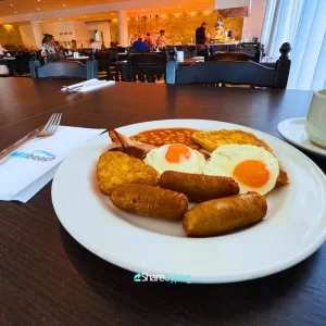 Breakfast at the Akti Beach Hotel, Paphos, Cyprus - Photo by Share Cyprus