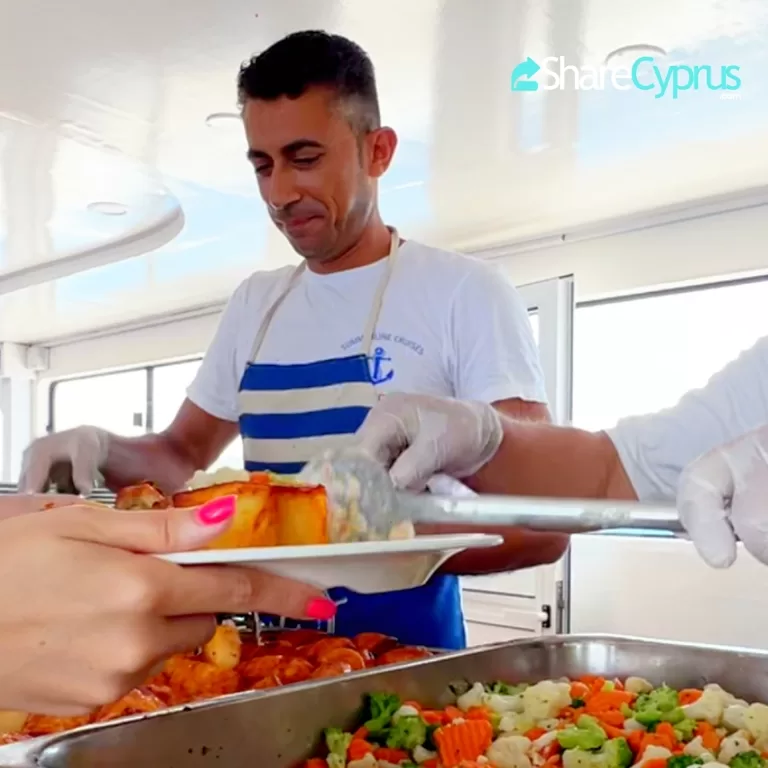 On board the Aphrodite II Lazy Day Cruise from Ayia Napa - Original photos from Share Cyprus