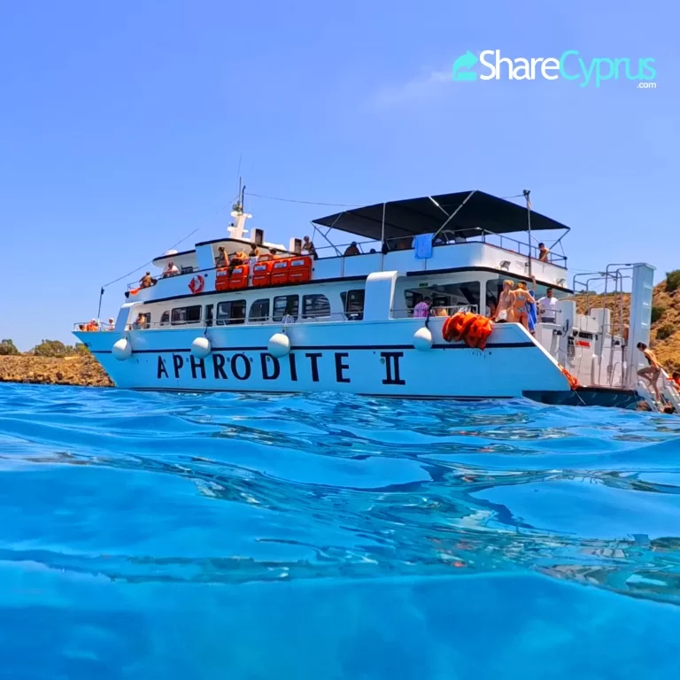 On board the Aphrodite II Lazy Day Cruise from Ayia Napa - Original photos from Share Cyprus