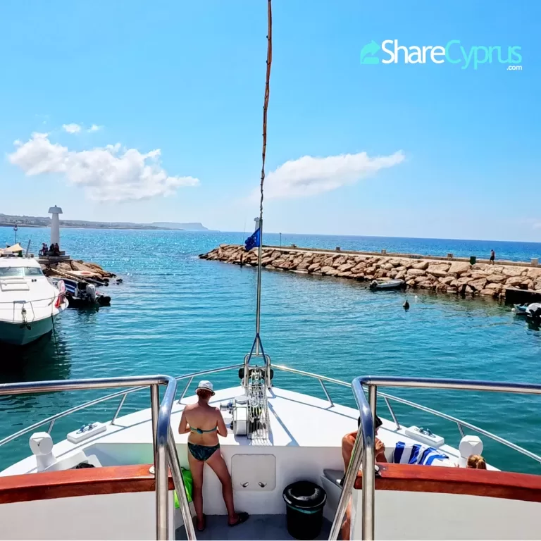 On board the Aphrodite II Lazy Day Cruise from Ayia Napa - Original photos from Share Cyprus