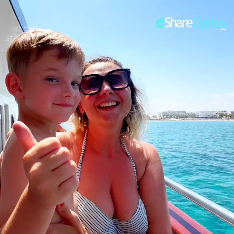 On board the Aphrodite II Lazy Day Cruise from Ayia Napa - Original photos from Share Cyprus
